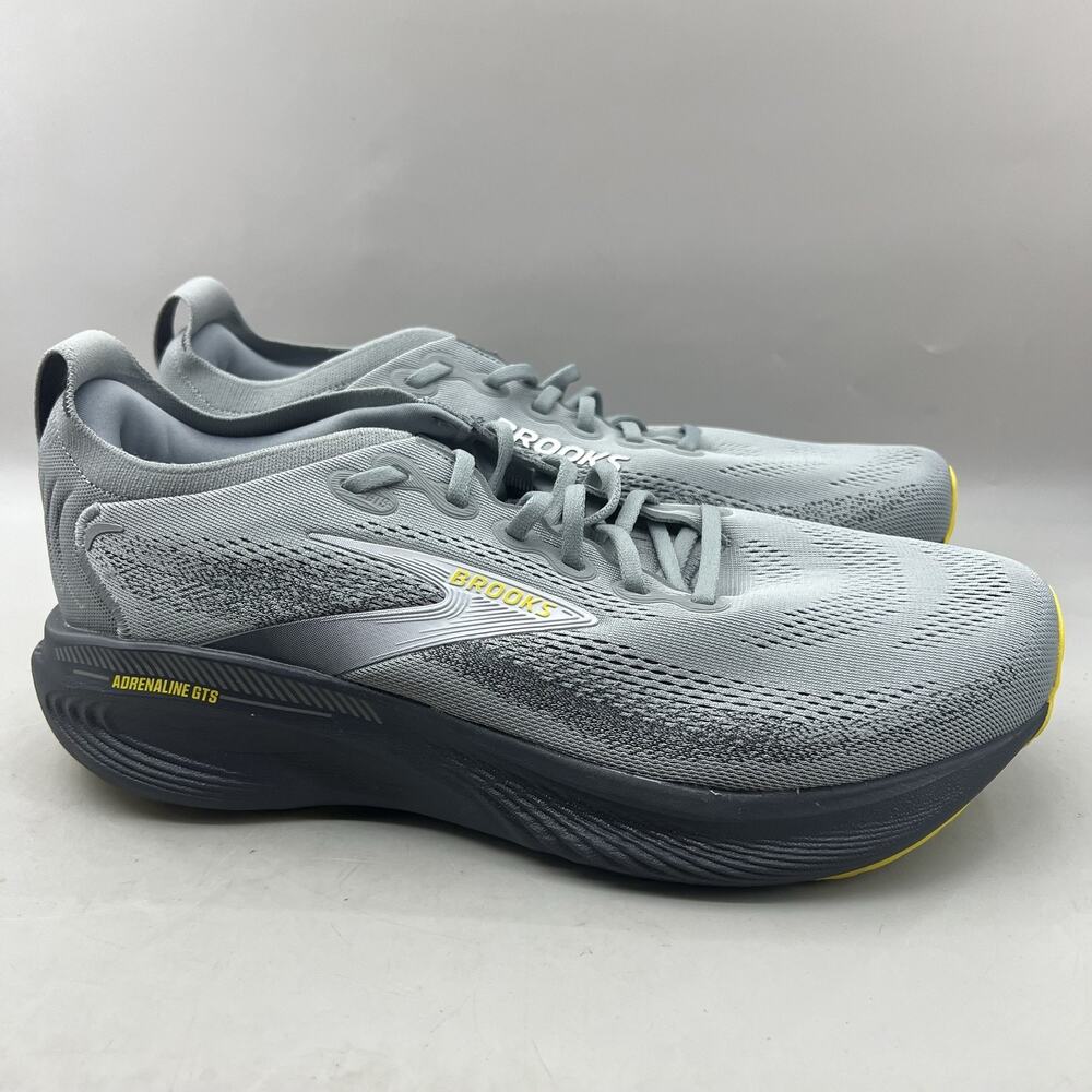 Brooks Adrenaline GTS 25 Running Shoes Men Size 12 4E Wide Gray Comfort Sneakers
